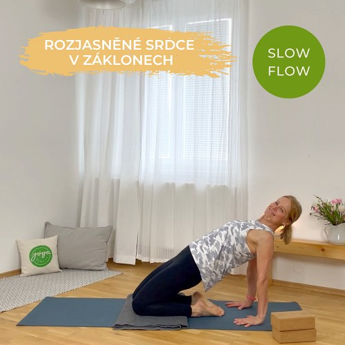 Téma dubna - Rozjasněné srdce a tělo v záklonech