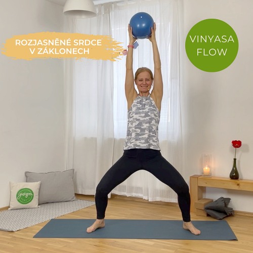 Téma dubna - Rozjasněné srdce a tělo v záklonech